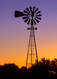 Nebraska - Old Windmill